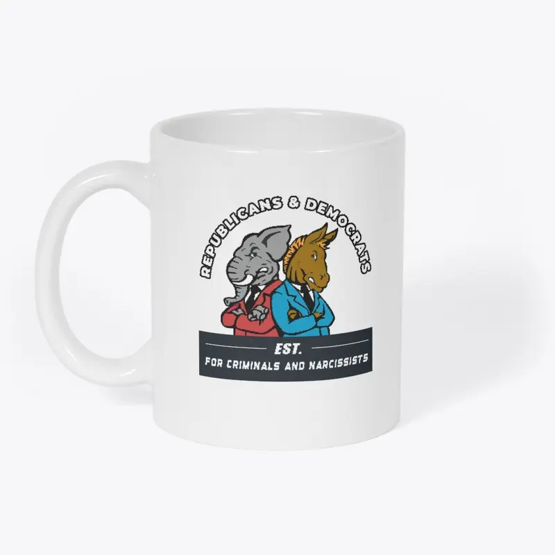 Republicans and Democrats Coffee Mug